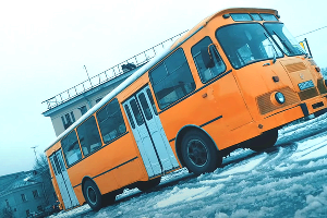 ЛиАЗ-667 © Скриншот с канала Trucks TV на YouTube